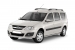 Защита порогов ?51мм LADA LARGUS (нерж)